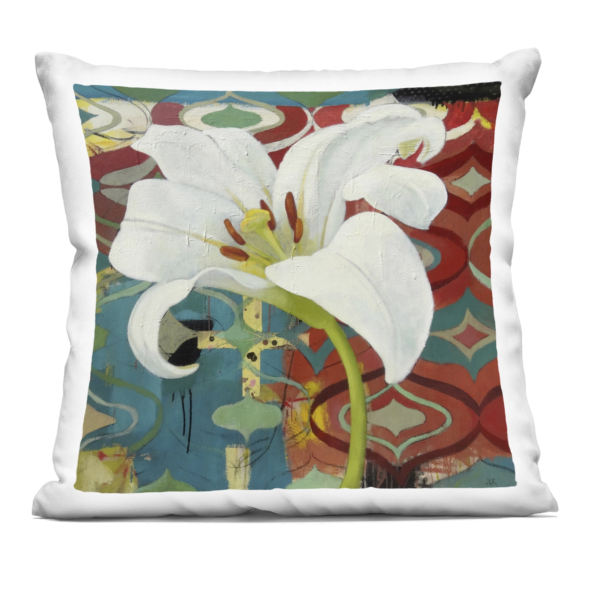 Stupell Industries In The Spotlight Lily Decorative Printed Throw Pillow, design by Pierre-Auguste Renoir