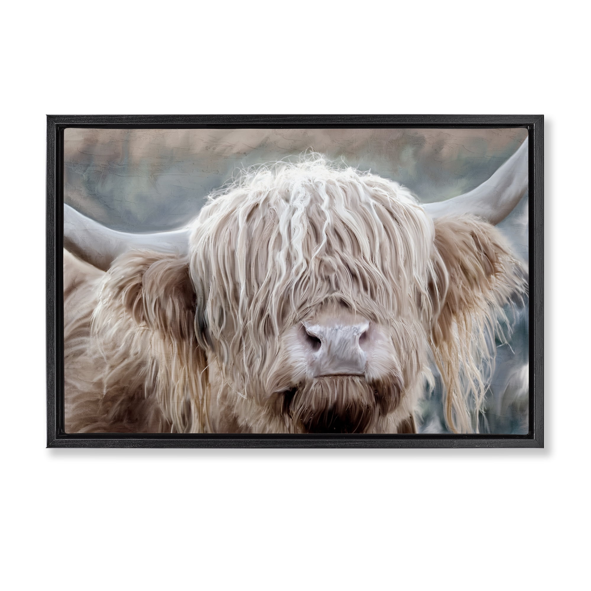 Stupell Industries In the Highlands Photograph Black Framed Floater Canvas Wall Art, design by Kim Allen