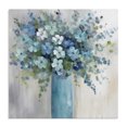 thumbnail image 1 of Stupell Industries Glam Indigo Bouquet in Blue Vase Canvas Art, 17 x 17, by Creative Studio, 1 of 8