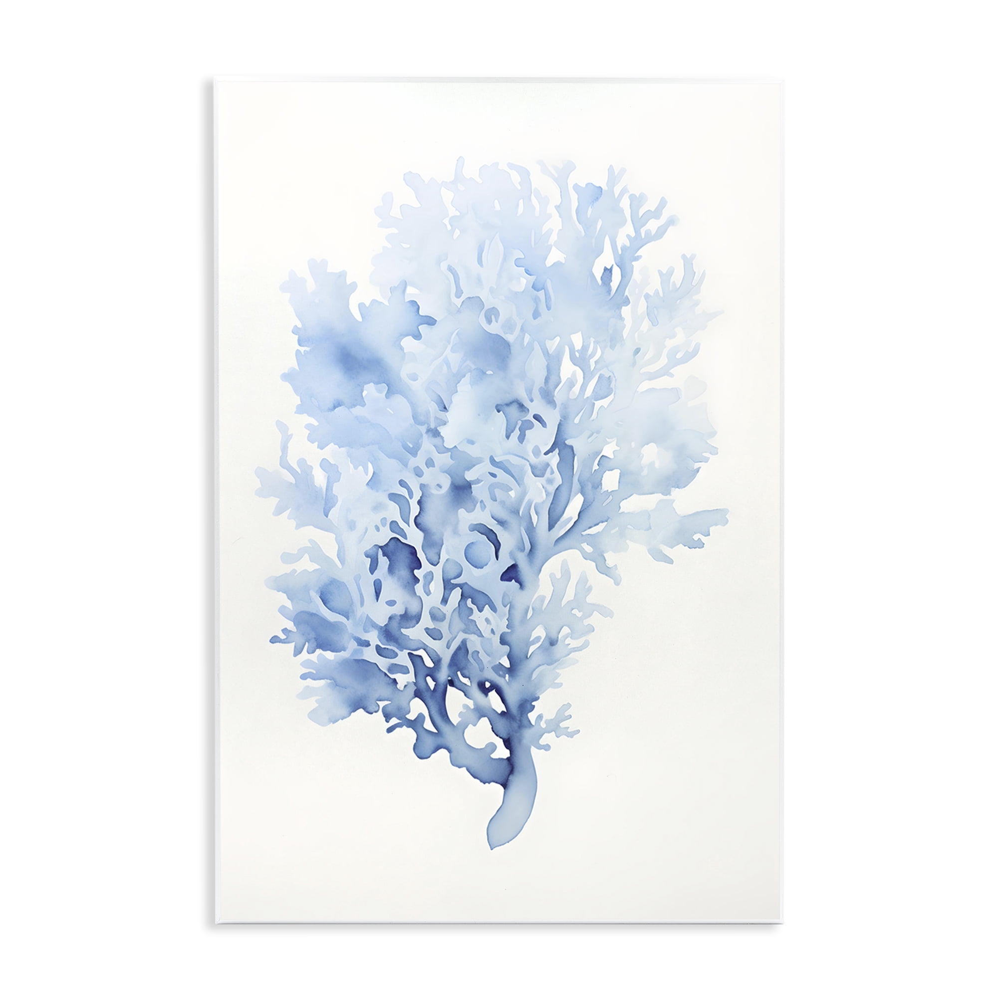Stupell Industries Indigo Coral Impression Animals & Insects Painting Unframed Art Print Wall Art, 10 x 15