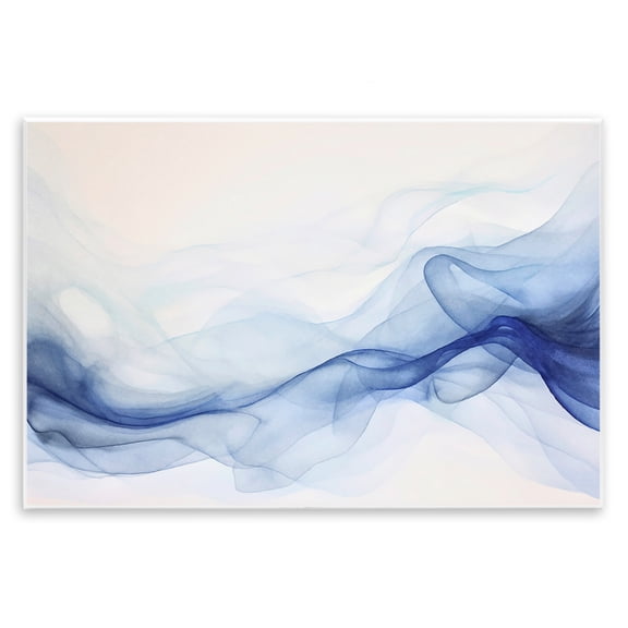 Stupell Industries Indigo Ethereal Mist Wall Plaque Art design by Andrea Haase, 10 x 15