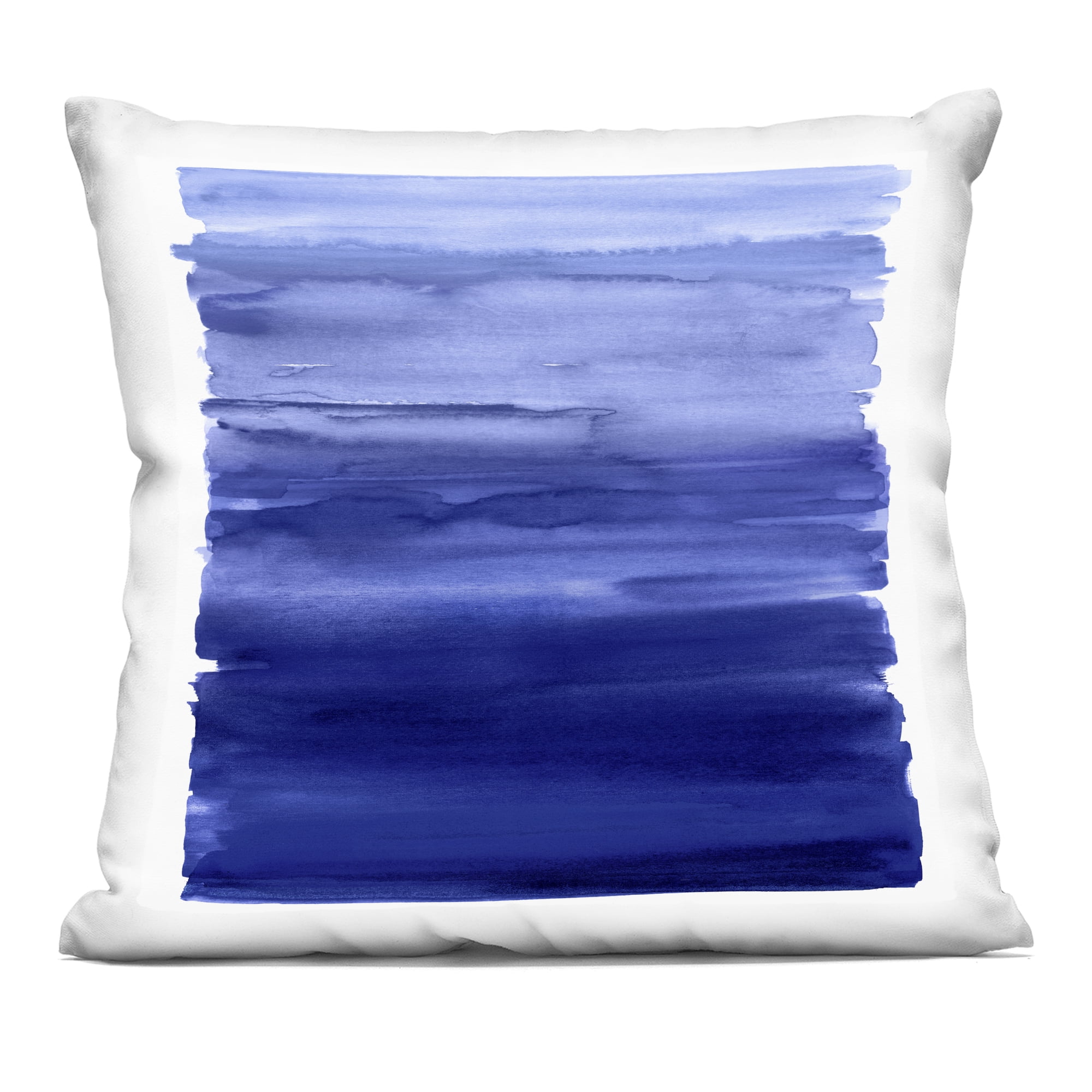 Stupell Industries Indigo Ombre Gradient Decorative Printed Throw Pillow, design by Allie Corbin, 18 x 7 x 18