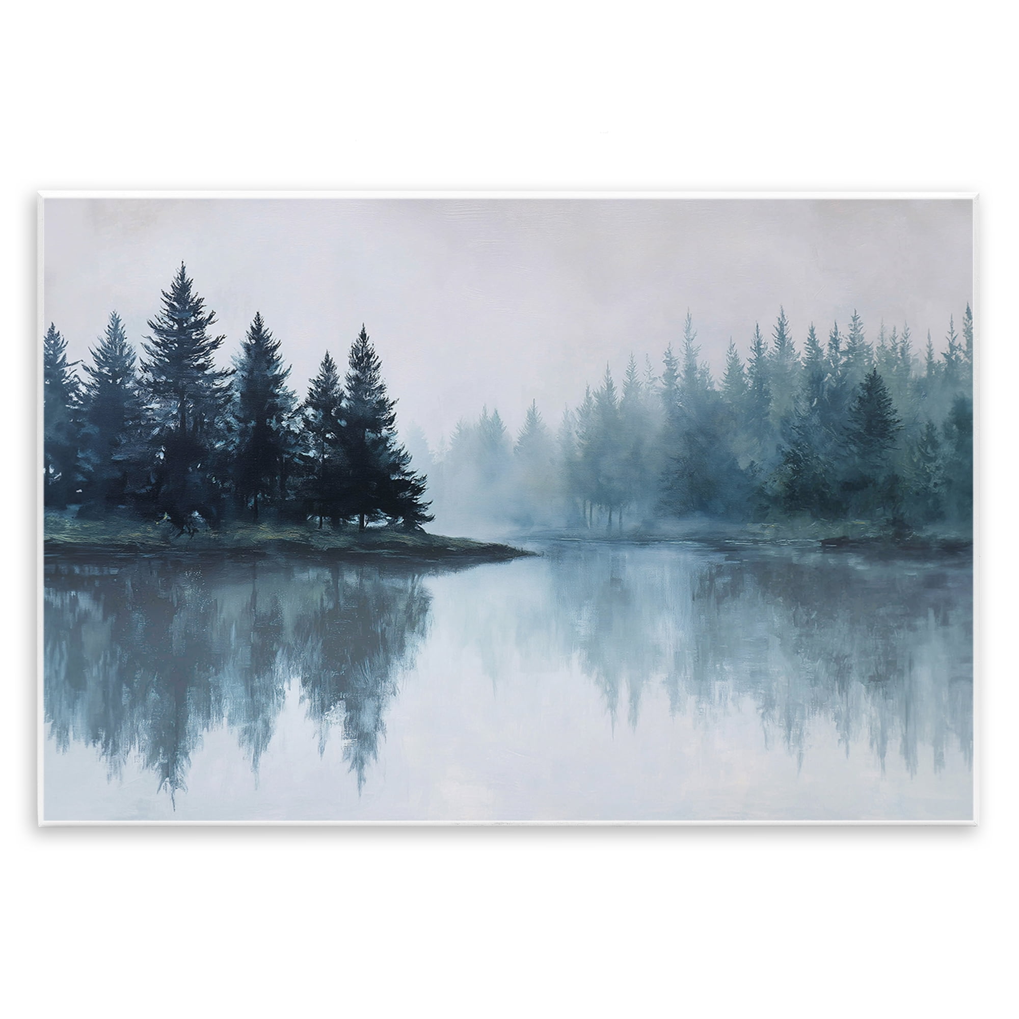 Stupell Industries Indigo Tree Reflections Wall Plaque Art, design by Jacky Ngan