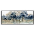 thumbnail image 1 of Stupell Industries Contemporary Indigo Woodland Watercolor Study Black Framed Giclee Art, 24 x 10, by Carol Robinson, 1 of 8