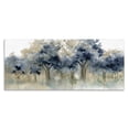 thumbnail image 1 of Stupell Industries Contemporary Indigo Woodland Watercolor Study Canvas Art, 48 x 20, by Carol Robinson, 1 of 8