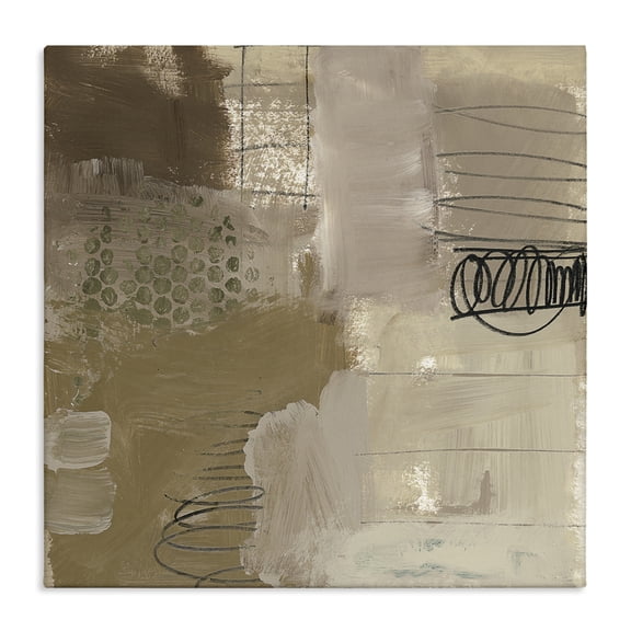 Stupell Industries Indulged Homage Composition Canvas Wall Art design by Brent Baker, 36 x 36