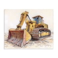 thumbnail image 1 of Stupell Industries Contemporary Industrial Bulldozer Drawing Canvas Art, 20 x 16, by Steve Hunziker, 1 of 8