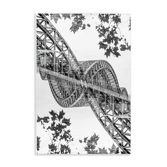 Stupell Industries Industrial Iron Surrealism Wall Plaque Art design by Robin Vandenabeele, 15 x 10