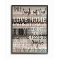 thumbnail image 1 of Stupell Industries Inspirational Be You Phrases on Wood Grain Brown Black Text Framed Wall Art Design by Kim Allen, 24" x 30", Black Framed, 1 of 8