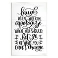 thumbnail image 1 of Stupell Industries Inspirational Life Quote Script Calligraphy Birch Pattern Graphic Art Unframed Art Print Wall Art, Design by Imperfect Dust, 1 of 5