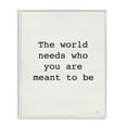 thumbnail image 1 of Stupell Industries Inspirational Meant To Be Typography Painting White Framed Art Print Wall Art, 24 x 30, 1 of 10