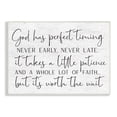 thumbnail image 1 of Stupell Industries Inspirational Patience Quote Religious Script Birch Pattern Graphic Art Unframed Art Print Wall Art, Design by Lettered and Lined, 1 of 5