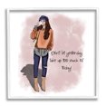 thumbnail image 1 of Stupell Industries Inspirational Phrase Girl Inspirational Painting White Framed Art Print Wall Art, 12 x 12, 1 of 9
