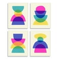 thumbnail image 1 of Stupell Industries Intergalactic Rainbow Abstract Transparent Geometric Shapes ,10 x 15, Design by Victoria Barnes, 1 of 5