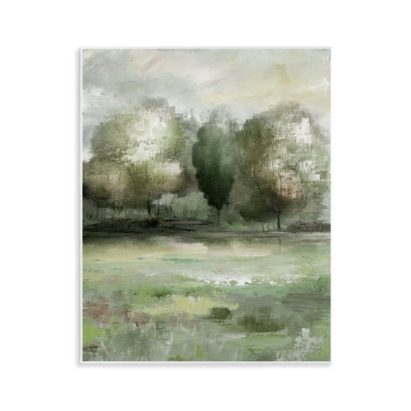 Stupell Industries Into The Brush Landscape Wall Plaque Art design by Nan, 14 x 11