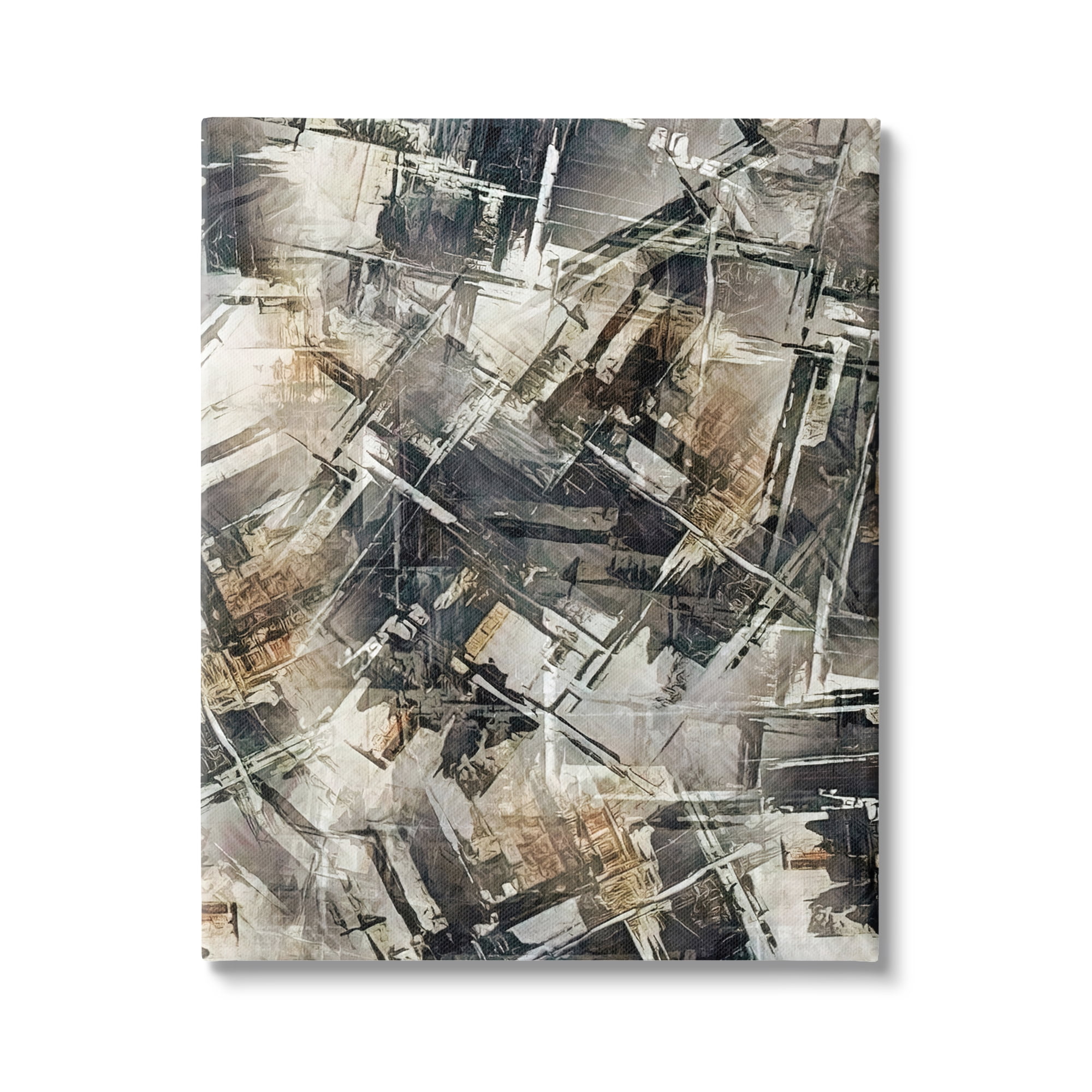 Stupell Industries Intricate Abstract Industrial Concept Modern Illustration Canvas Wall Art, 30 x 40, Design by Alpenglow Workshop