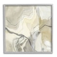 thumbnail image 1 of Stupell Industries Intricate Abstract Marble Geode Pattern Modern Beige Framed Wall Art, 12 x 12, Design by Alpenglow Workshop, 1 of 5