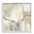 thumbnail image 1 of Stupell Industries Intricate Abstract Marble Geode Pattern Modern Beige Framed Wall Art, 24 x 24, Design by Alpenglow Workshop, 1 of 5