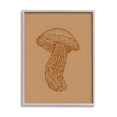 thumbnail image 1 of Stupell Industries Intricate Mushroom Nature Study Graphic Art Gray Framed Art Print Wall Art, Design by Ziwei Li, 1 of 7