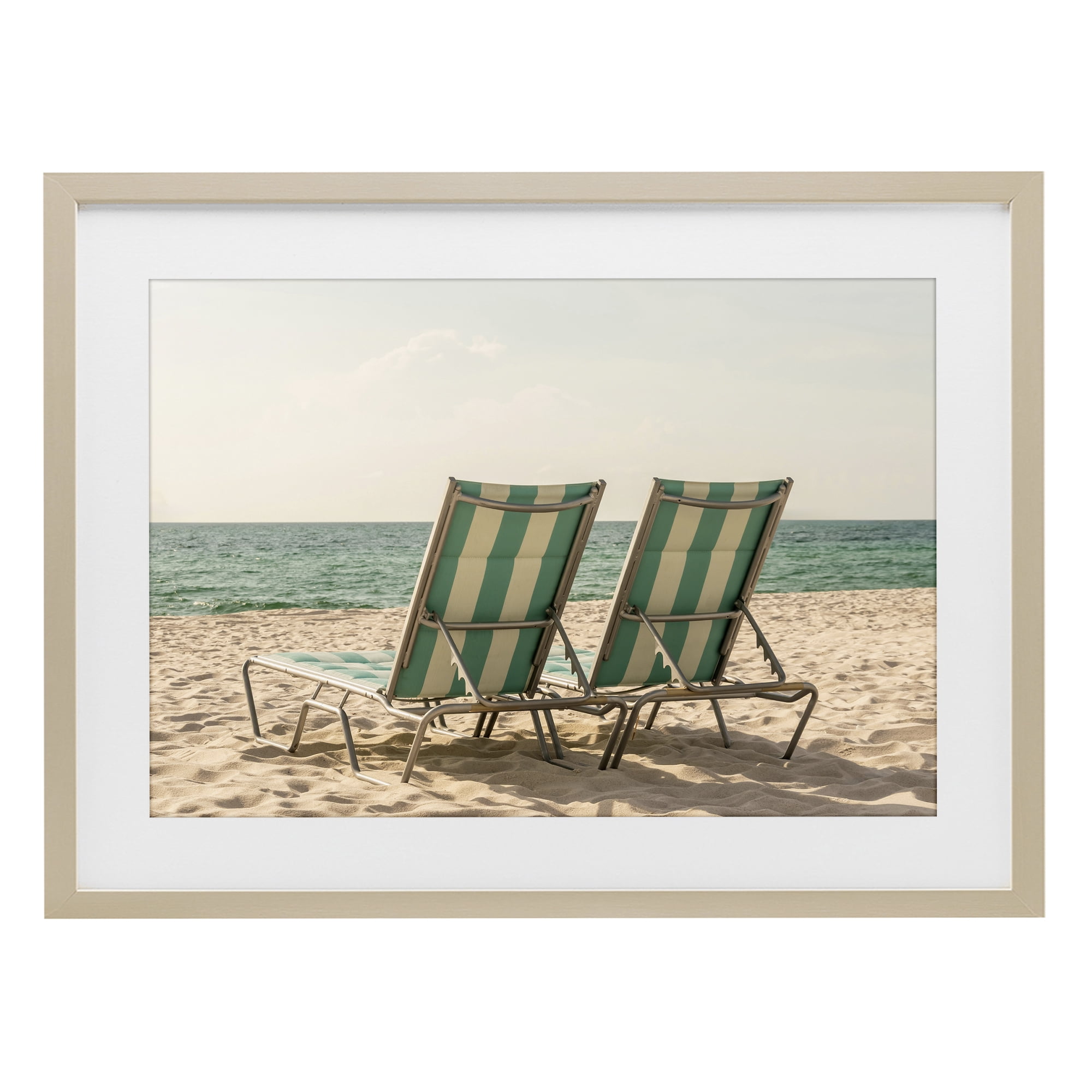 Stupell Industries Invitation To Relaxation Birch Framed Print Under Glass, design by Elena Chukhlebova