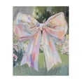 thumbnail image 1 of Stupell Industries French Country Iridescent Pink Bow in Garden Canvas Art, 30 x 40, by The Prints Vibe, 1 of 8