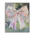 thumbnail image 1 of Stupell Industries French Country Iridescent Pink Bow in Garden Gray Framed Giclee Art, 16 x 20, by The Prints Vibe, 1 of 8