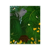 Stupell Industries Island Life Animals Animals Painting Unframed Art Print Wall Art, 11 x 14