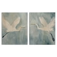 thumbnail image 1 of Stupell Industries Island Specter Egrets 2 Piece Canvas Wall Art Set design by Grace Popp, 20 x 16, 1 of 7