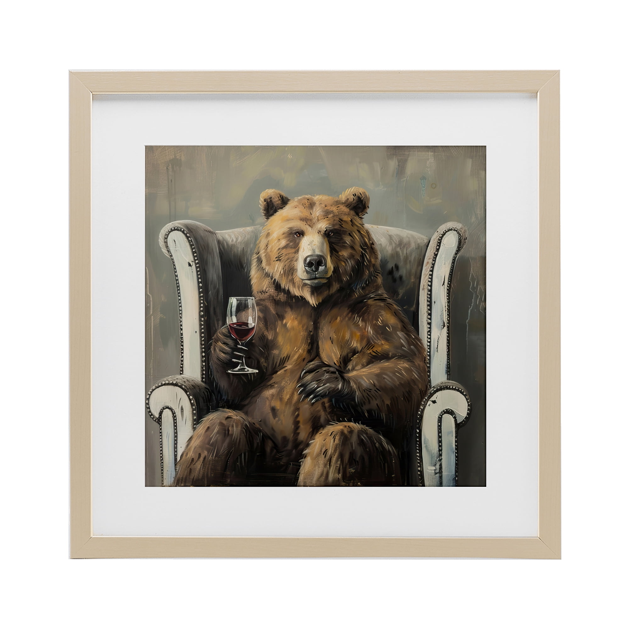 Stupell Industries It Was A Rough Day Birch Framed Print Under Glass, design by Tina LeCour