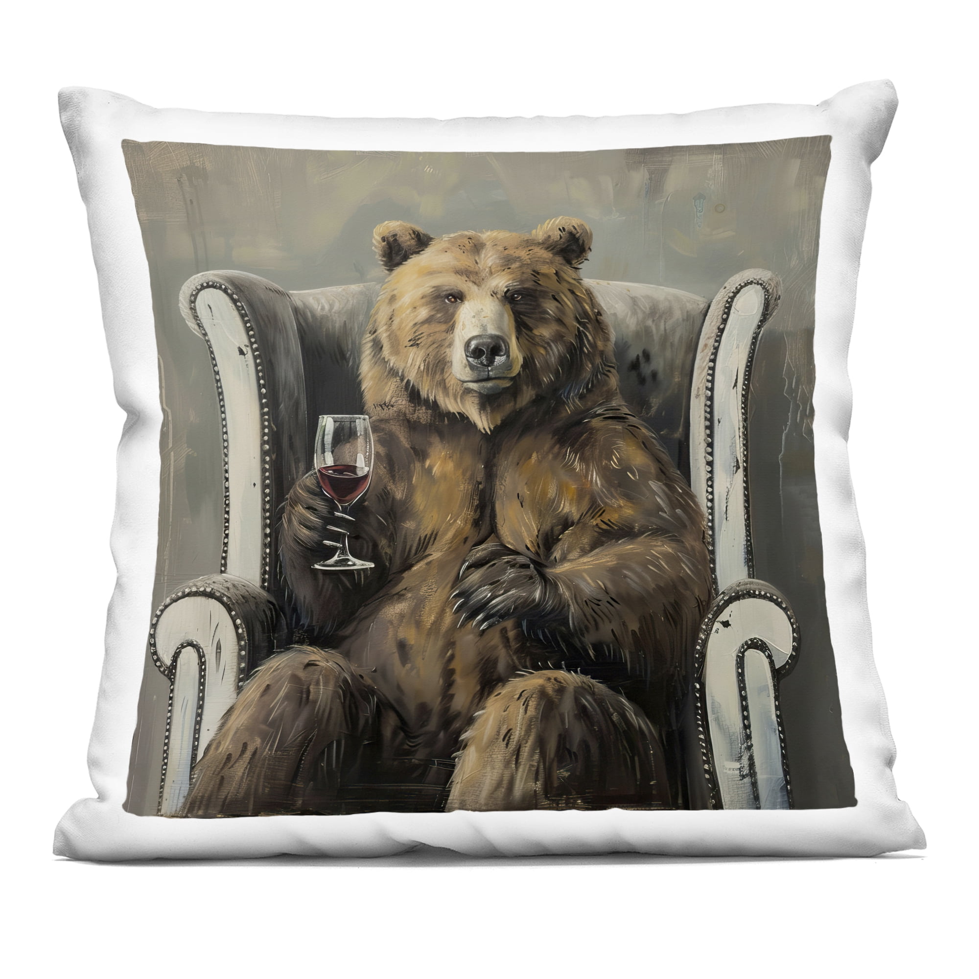 Stupell Industries It Was A Rough Day Decorative Printed Throw Pillow, design by Tina LeCour