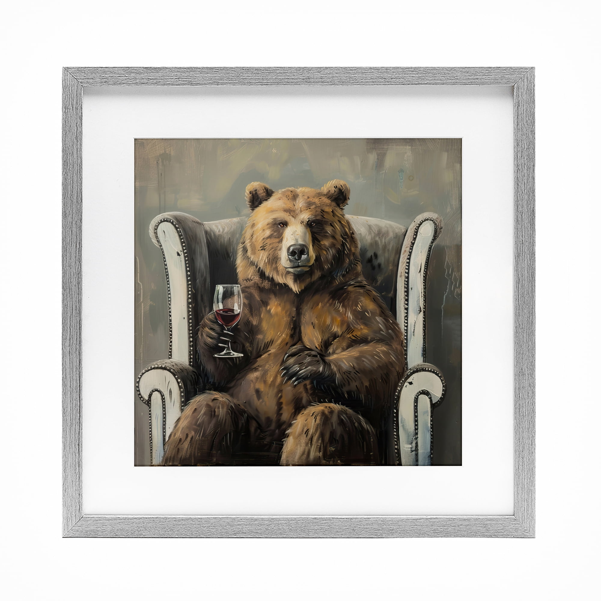 Stupell Industries It Was A Rough Day Gray Framed Print Under Glass, design by Tina LeCour