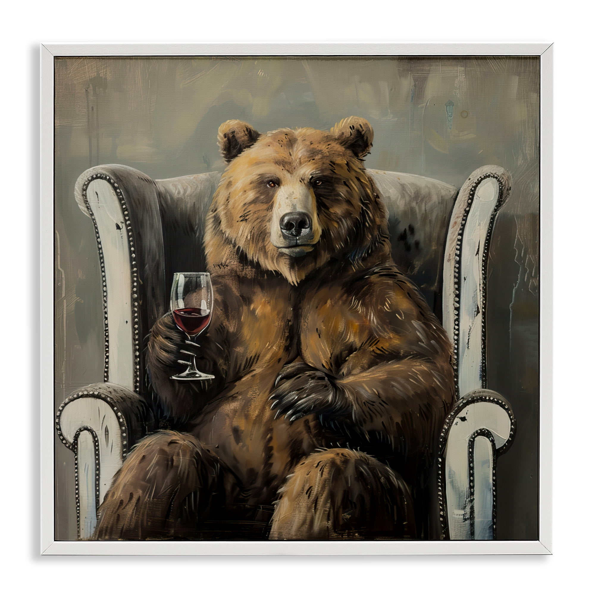 Stupell Industries It Was A Rough Day White Framed Giclee Art, design by Tina LeCour