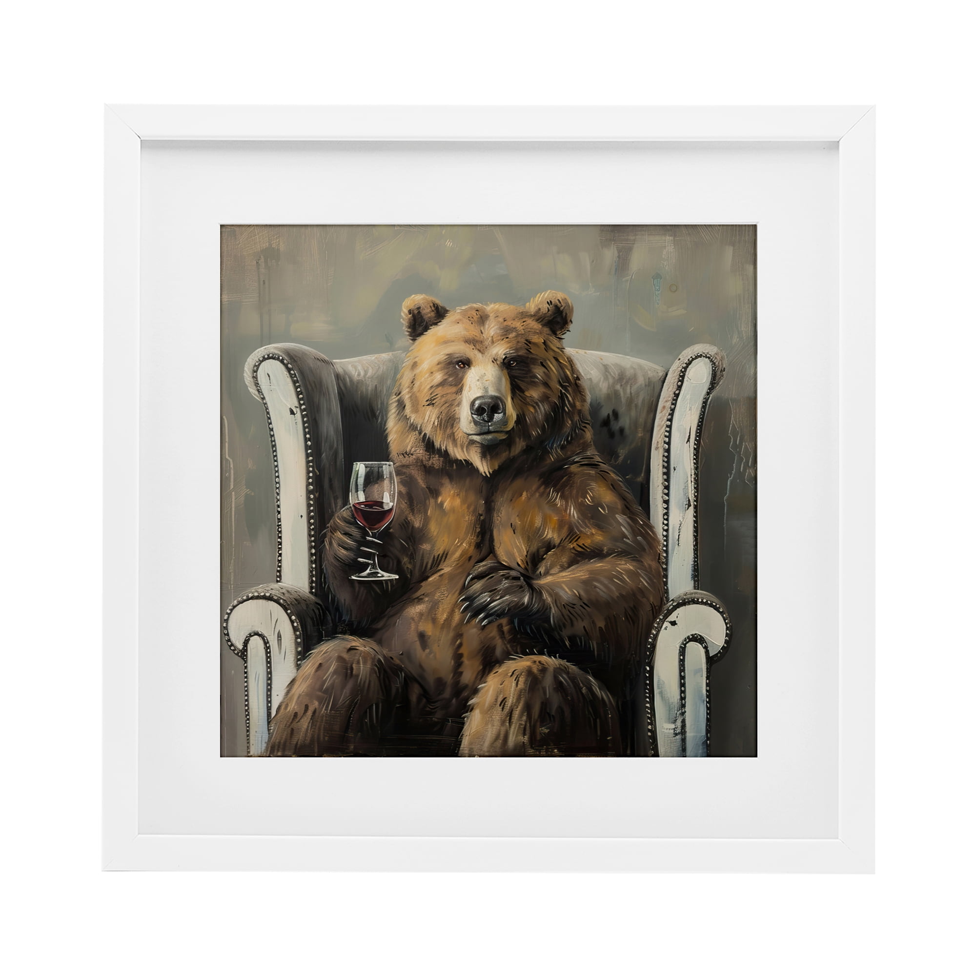 Stupell Industries It Was A Rough Day White Framed Print Under Glass, design by Tina LeCour