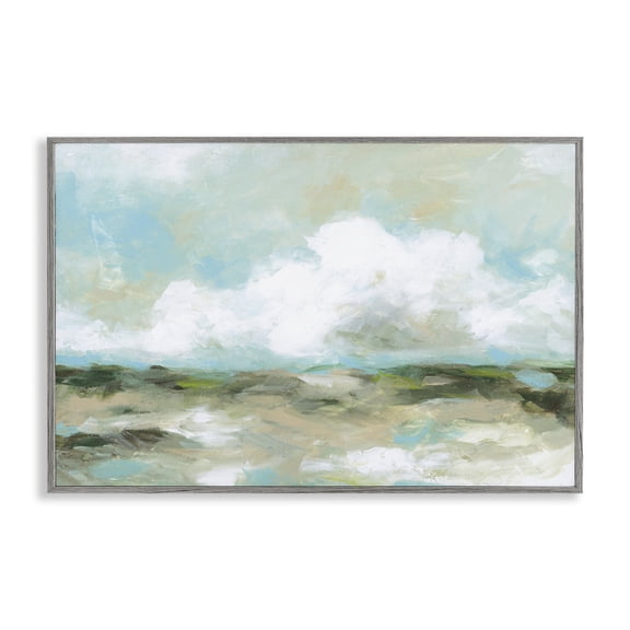 Stupell Industries It's A Fine Day Landscape Gray Framed Giclee Art design by Wani Pasion, 20 x 30