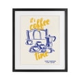 thumbnail image 1 of Stupell Industries Contemporary It's Coffee Time Breakfast Ritual Black Framed Print Under Glass, 13 x 16, by The Prints Vibe, 1 of 8