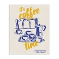 thumbnail image 1 of Stupell Industries Contemporary It's Coffee Time Breakfast Ritual Canvas Art, 16 x 20, by The Prints Vibe, 1 of 8