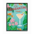 thumbnail image 1 of Stupell Industries It's Quarantini Time Festive Tropical Cocktail Design Designed by Darlene Seale, 1 of 6