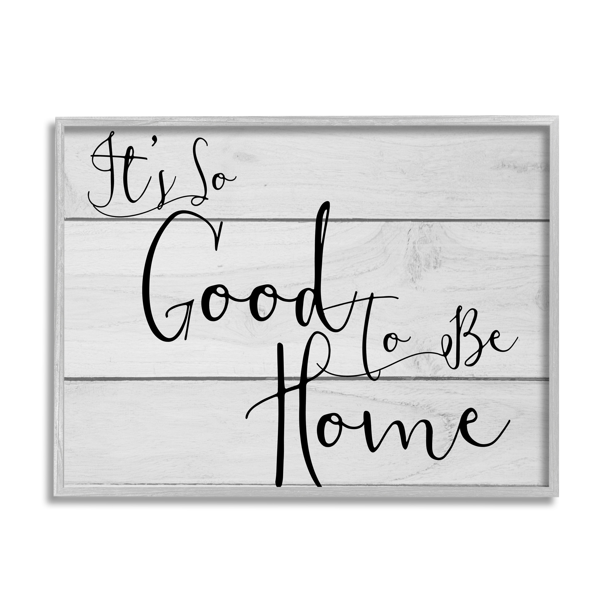 Stupell Industries It's So Good To Be Home, 24 x 30,Design by Daphne Polselli