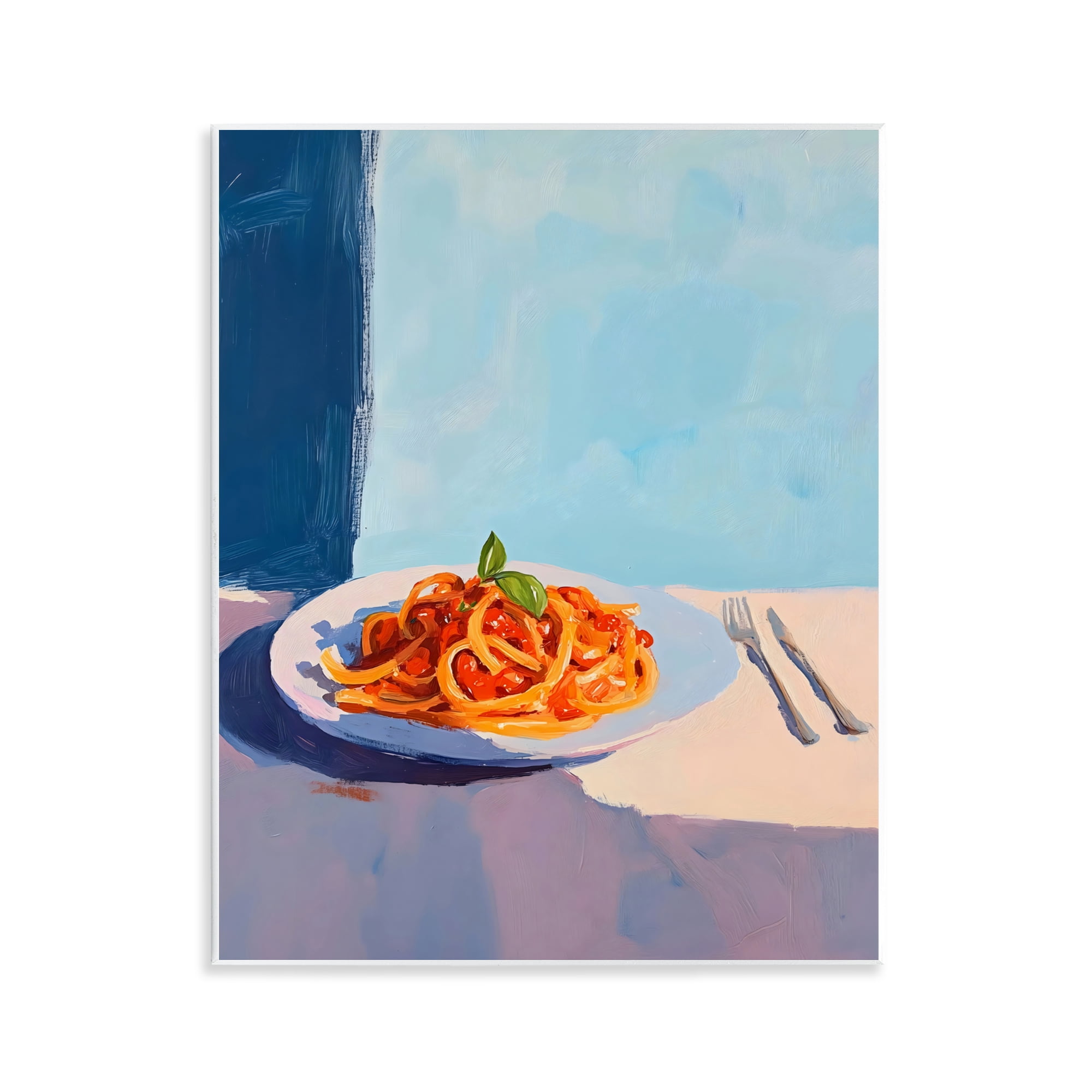 Stupell Industries Italian Spaghetti on Plate Wall Plaque Art, design by The Prints Vibe