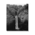 thumbnail image 1 of Stupell Industries Ithaca Cliffside Waterfall Black White Nature Landscape Photography, 16 x 20,Design by Nick Saez, 1 of 5
