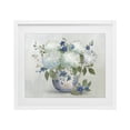 thumbnail image 1 of Stupell Industries Traditional Ivory & Blue Hydrangea Vase White Framed Print Under Glass, 16 x 13, by Nan, 1 of 8