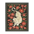 thumbnail image 1 of Stupell Industries Eclectic Ivory Tiger Among Camelias Canvas Art, 30 x 40, by Karolina Sato, 1 of 8