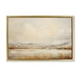 thumbnail image 1 of Stupell Industries Ivory and Bronze Landscape Gold Framed Floater Canvas Wall Art design by LSR Creative Studio, 21 x 31, 1 of 9
