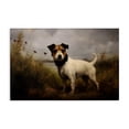 thumbnail image 1 of Stupell Industries Traditional Jack Russell Terrier Landscape Canvas Art, 24 x 16, by Petals Prints Design, 1 of 8