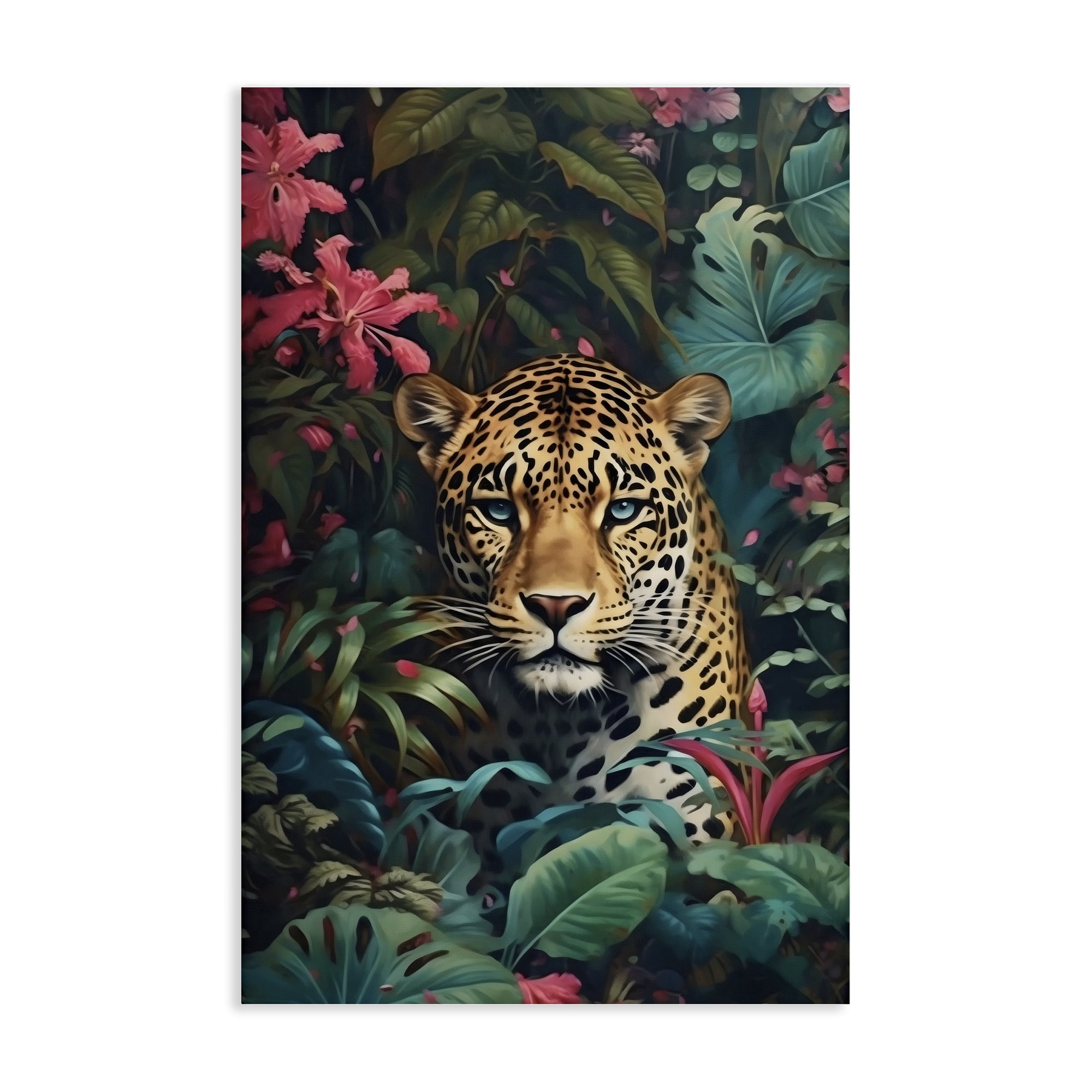 Stupell Industries Jaguar with Silent Emerald Gaze Canvas Wall Art, design by Creative Studio