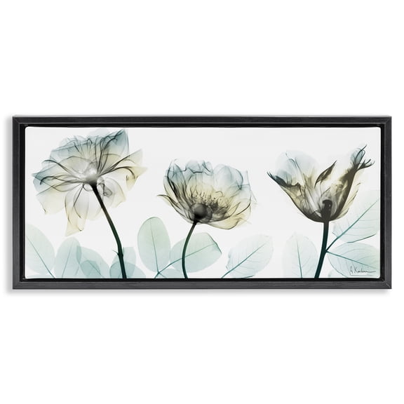 Stupell Industries Jewels Of Passion Black Framed Floater Canvas Wall Art, design by Albert Koetsier