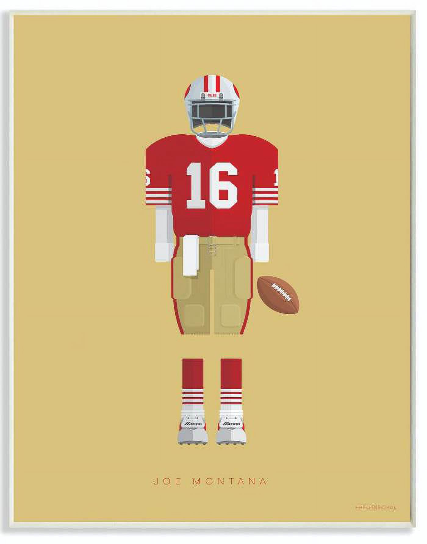 Stupell Industries Joe Montana Famous People Characters Fashion Design Wall Plaque by Fred Birchal