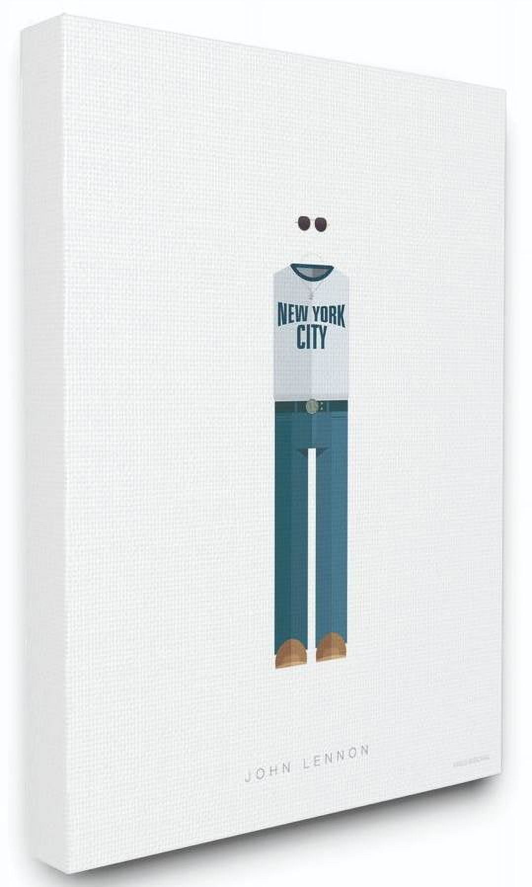 Stupell Industries John Lennon Famous People Characters Fashion Design Canvas Wall Art by Fred Birchal