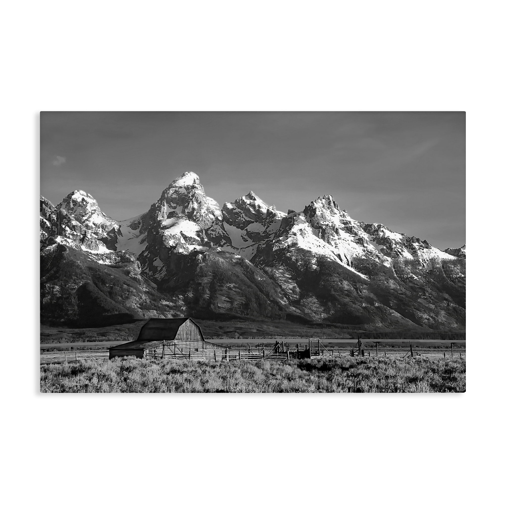 Stupell Industries John Moulton Barn Landscape Canvas Wall Art, design by Steve Toole
