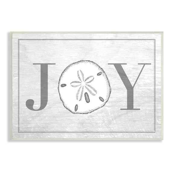 Stupell Industries Joyful Summer Sand Dollar Graphic Art Unframed Art Print Wall Art, 19x13, By Daphne Polselli
